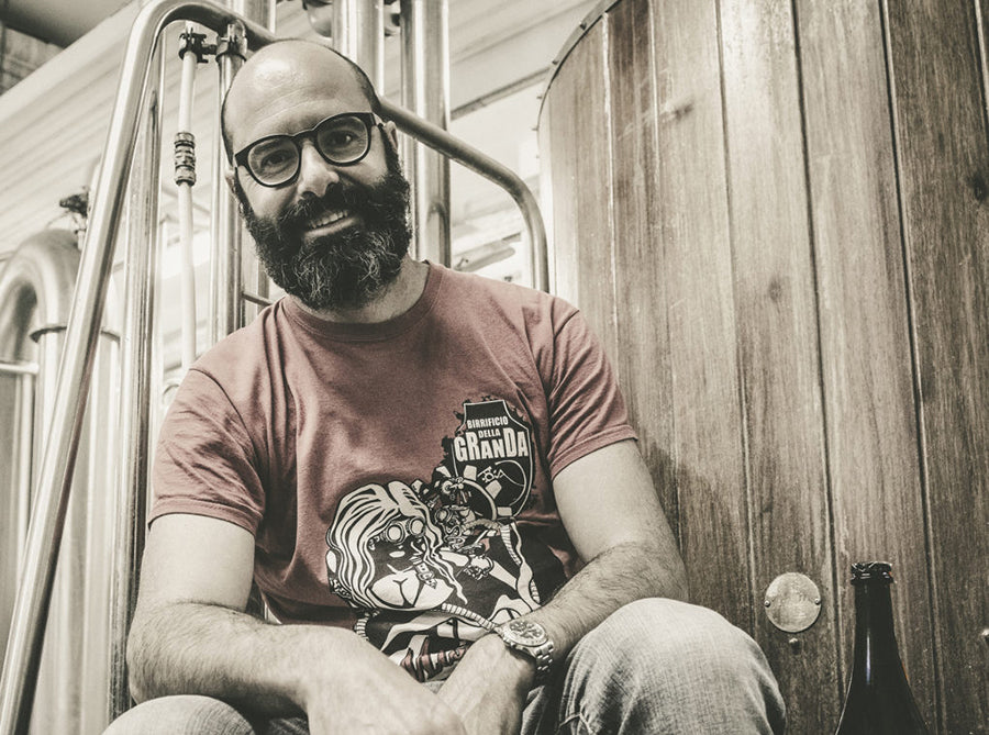 Ivano, il fondatore del birrificio Granda