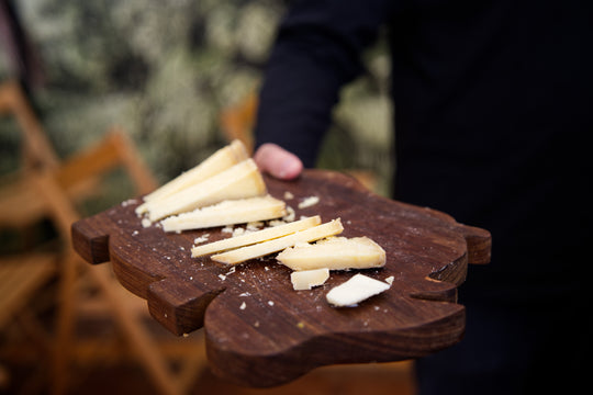 Tagliere di formaggi da abbinare alla birra