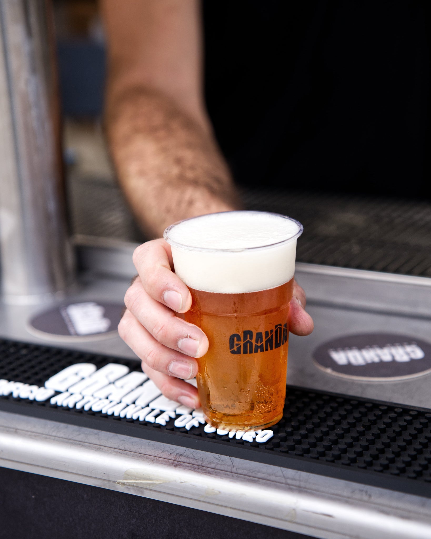 Birra artigianale appena spillata