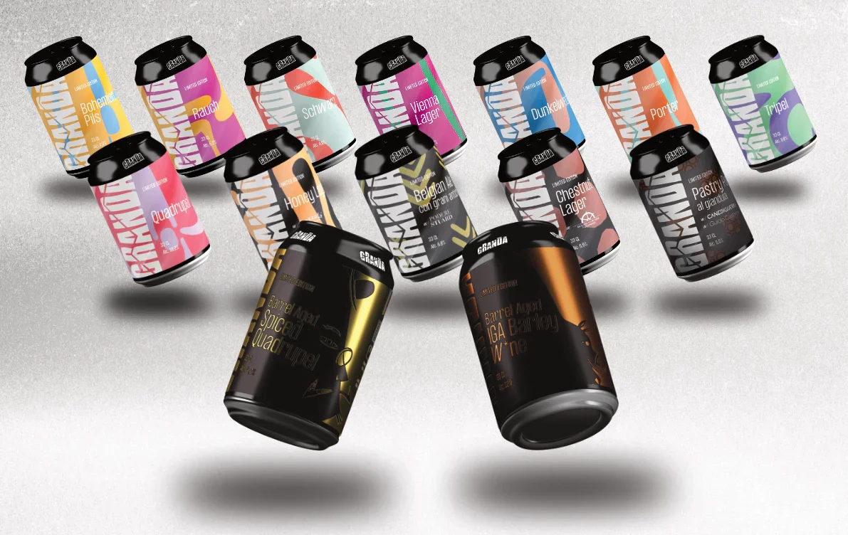 lattine di birra artigianale